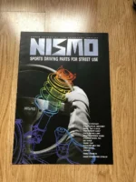 Nismo Old Logo Catalogue Brochure Vintage Rare Skyline R31 Wheel Shift Horn R32