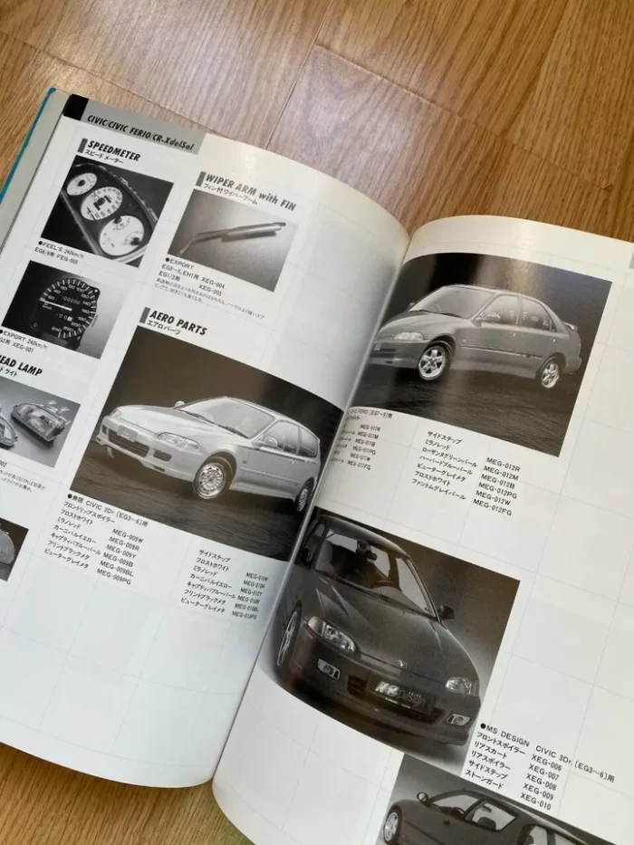 Feels Honda Twin Cam Catalogue for Honda Civic Accord EG6 Mugen Spoon JDM Type R