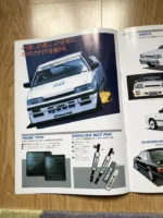 Nismo Old Logo Catalogue Brochure Vintage Rare Skyline R31 Wheel Shift Horn R32