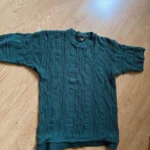 COOGI WOOL T-Shirt Sweater XL 90s Sinners Rare Green