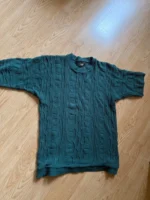 COOGI WOOL T-Shirt Sweater XL 90s Sinners Rare Green