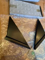 NISSAN SKYLINE R32 Mirror Door Plates New - Image 2