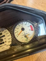 AMG SILVER CLUSTER METER MERCEDES-BENZ 500E W124 6.0 LIMITED PORSCHE RARE JAPAN - Image 2