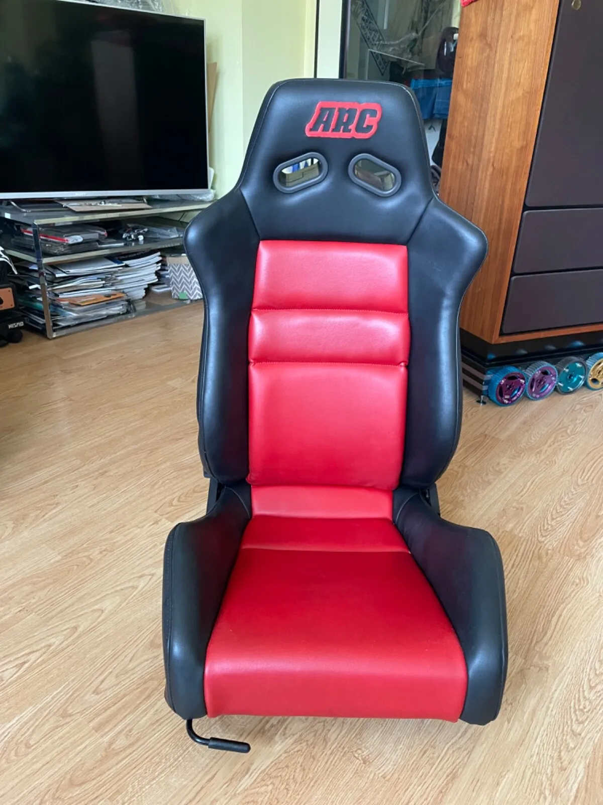 s-l1600-1-9 ARC JAPAN Bucket Seat rare For Recaro Sparco Cap JDM TI R32 R33 Supra RX7 NARDI - Image 1