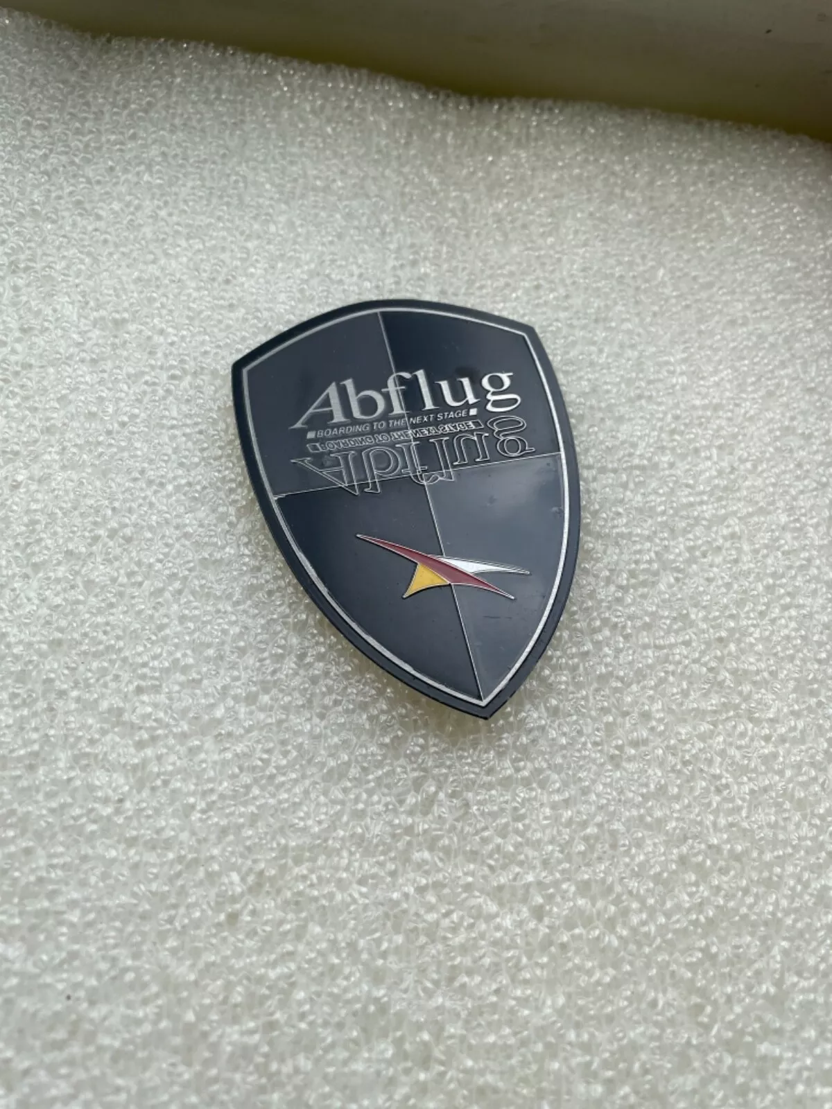 s-l1600-159 Abflug Hood Emblem Badge Rare for Veilside 90s Skyline Supra 300ZX Z32 JDM RB26 - Image 1