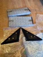 NISSAN SKYLINE R32 Mirror Door Plates New - Image 3