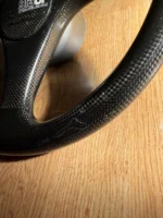 IMPUL 913 CF dry carbon Steering Wheel HORN RARE NISMO SKYLINE SILVIA GTR R32 - Image 3