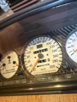 AMG SILVER CLUSTER METER MERCEDES-BENZ 500E W124 6.0 LIMITED PORSCHE RARE JAPAN - Image 3