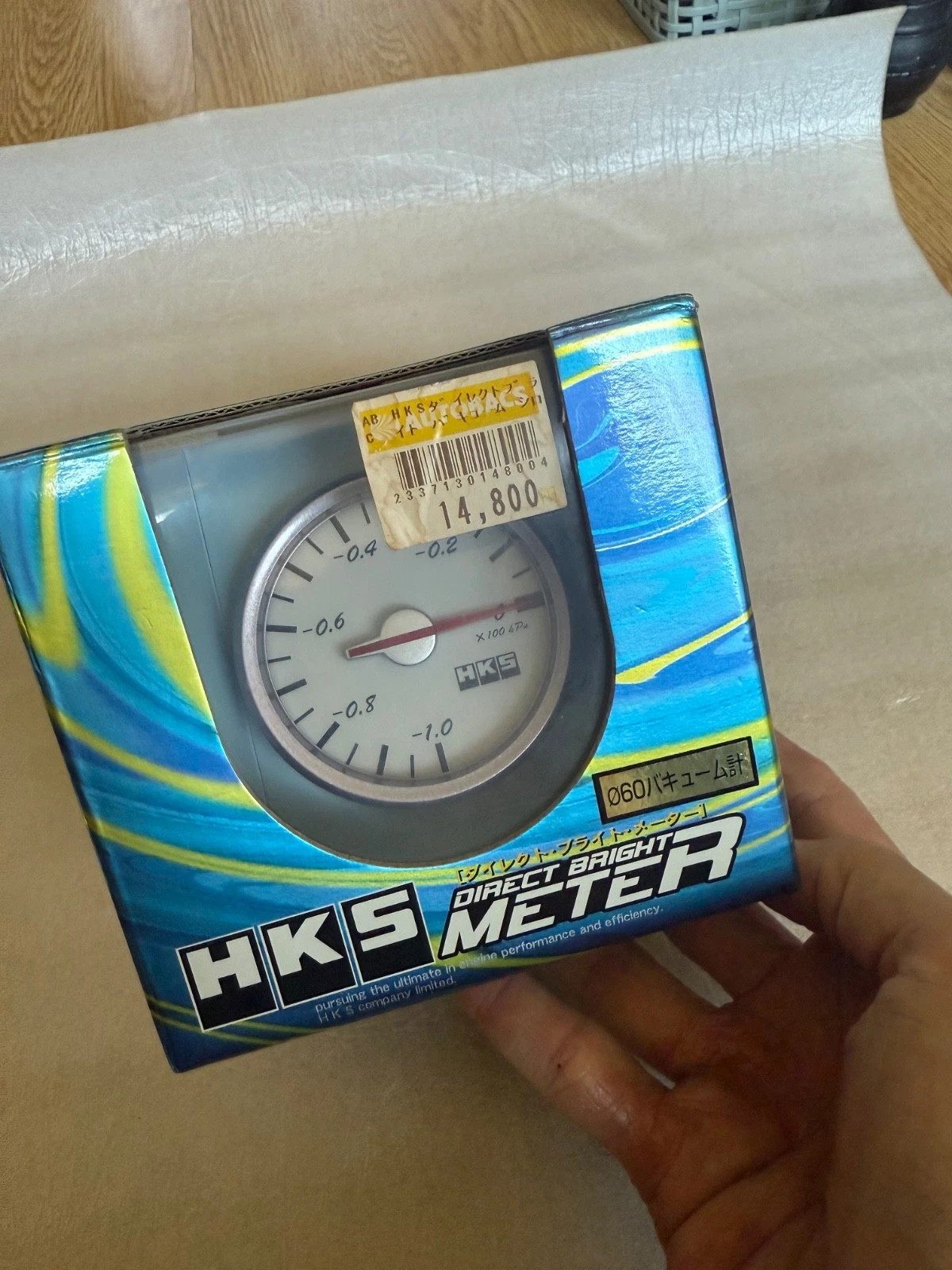 s-l1600-2-5 HKS DIRECT BRIGHT VACUUM GAUGE METER NEW FOR GREDDY DEFI GTR APEXI JDM BOOST RB - Image 1
