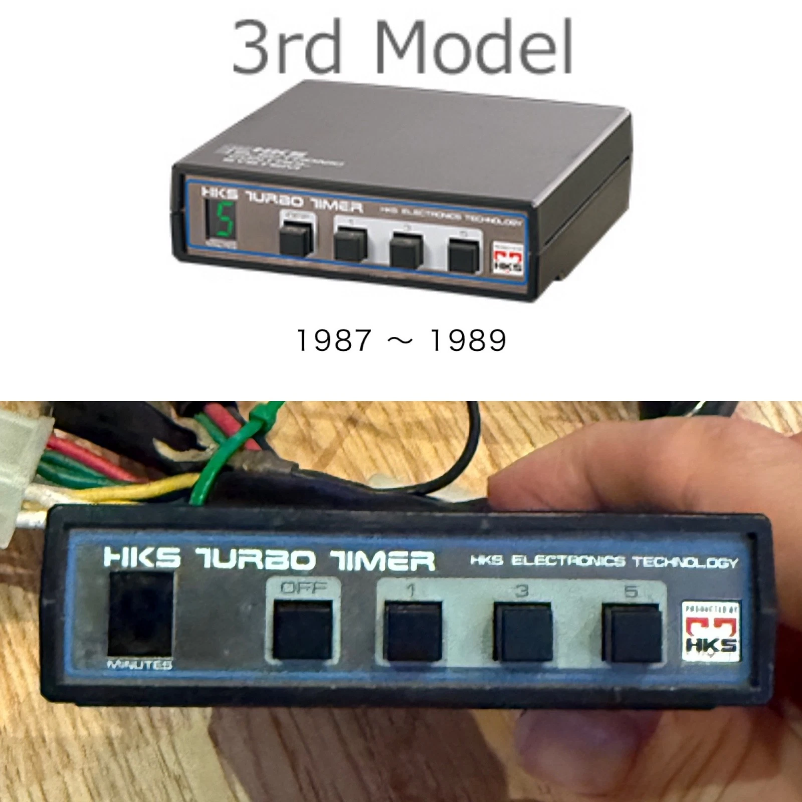 s-l1600-20 HKS 80s Turbo Timer Rare For Skyline 300zx Z31 R31 Soarer Supra Celica MA70 Trd - Image 1