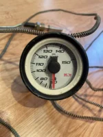 K’s Oil Temperature Gauge Meter Rare For Nismo Defi Greddy HKS TRD R32 Rx7 Ae86