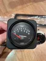 OETTINGER OIL PRESSURE GAUGE RARE FOR VW GOLF AUDI 80 Gti 16v ABT 90s Polo 52mm
