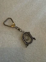 MAZDASPEED ROTARY KEYCHAIN RARE RE AMEMIYA RX7 FD3S FC3S 13B 90s Horn Wheel JDM - Image 2