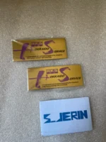 HKS Hokkaido Gold Metal emblem Badge Rare Tokyo For Nismo Greddy ARC GTR Supra