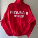 RALLIART MITSUBISHI WINDBREAKER JACKET RARE EVO LANCER EVOLUTION RALLY WRC CP9A