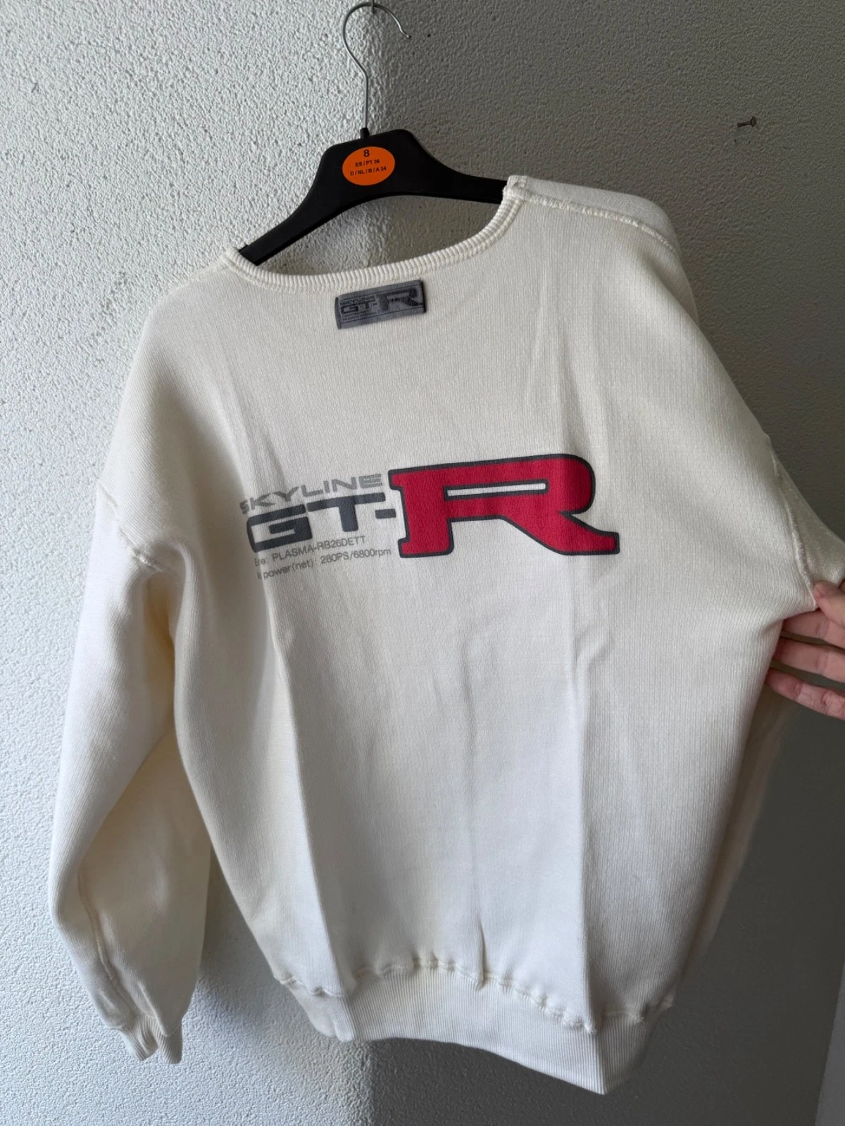 s-l1600-36 SKYLINE GTR R32 SWEATER RARE NEW REVERSIBLE BNR32 NISMO WOOL V-Spec Rb26 HKS JDM - Image 1