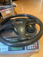 IMPUL 913 CF dry carbon Steering Wheel HORN RARE NISMO SKYLINE SILVIA GTR R32 - Image 5