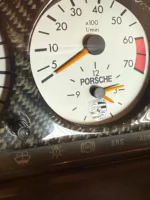 AMG SILVER CLUSTER METER MERCEDES-BENZ 500E W124 6.0 LIMITED PORSCHE RARE JAPAN - Image 6