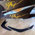 ARC WINGLETS CANARDS FOR SKYLINE GTR R33 BCNR33 NISMO RAFE HKS BUMPER 90s MAGIC