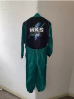 HKS Racing 90s Overalls Jumpsuit L Vintage Wheel FOR Nismo Greddy Jacket SWEATER