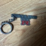 NISSAN SKYLINE GTR R33 R34 OEM Optional Metal Keychain NISMO BCNR33 BNR34 RB26