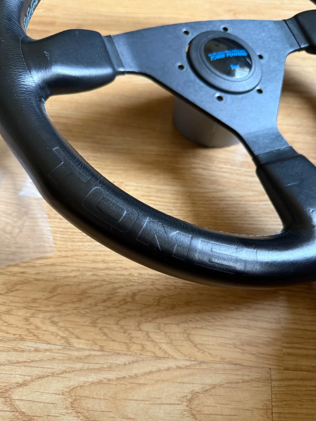 s-l1600-8-1 TOMEI STEERING WHEEL RARE WHEEL HORN FOR SKYLINE SILVIA GTR NARDI MOMO NISMO R32 - Image 1