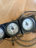 OMORI WHITE FACE 52mm Meters Gauge Oil Pressure Temp Water For GTR R32 RX7 S13 - Image 4