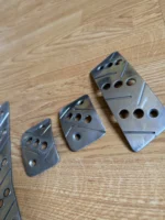 MAZDA MX5 OEM OPTIONAL PEDAL SET NB ROADSTER MIATA MAZDASPEED RARE 90s PEDALS - Image 2