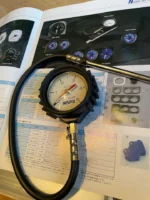 NISMO OLD LOGO TIRE PRESSURE CHECKER GAUGE METER SKYLINE SILVIA GTR R32 R33 S13 - Image 3