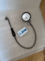 Nismo Old Logo Tire Pressure Gauge Checker Rare 90s 400r GTR R32 R33 wheel horn - Image 3