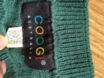 COOGI WOOL T-Shirt Sweater XL 90s Sinners Rare Green - Image 5