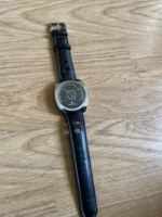 AMG SPEED METER CLUSTER WRIST WATCH W211 W212 W124 E-Class W126 E55 E63 Rare - Image 2