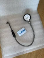 Nismo Old Logo Tire Pressure Gauge Checker Rare 90s 400r GTR R32 R33 wheel horn - Image 2