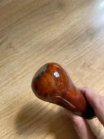 AMG WOODGRAIN AT SHIFT KNOB MERCEDES-BENZ 500E W140 W124 R129 WHEEL INTERIOR SL - Image 2