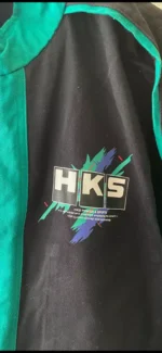 HKS Racing 90s Overalls Jumpsuit L Vintage Wheel FOR Nismo Greddy Jacket SWEATER - Image 2