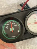 Prost Racing Boost Gauge + Checkman Amp Meter 52mm R32 R33 S14 S13 Drift 90s JDM - Image 4