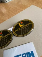 HKS 90s Fender Emblems Badge Rare For Skyline GTR R32 R33 R34 GT JDM NISMO 90s - Image 3