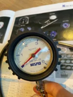 NISMO OLD LOGO TIRE PRESSURE CHECKER GAUGE METER SKYLINE SILVIA GTR R32 R33 S13 - Image 4