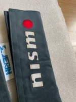 Nismo Mid Logo Alcantara JGTC GT500 Harness Seat Belt Pads Rare R32 R33 R34 S15 - Image 5