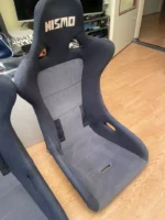 Nismo Old Logo Bucket Seat Pair Rare JGTC Rare 400R Recaro SKYLINE GTR R33 R32 - Image 6