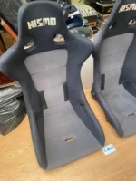 Nismo Old Logo Bucket Seat Pair Rare JGTC Rare 400R Recaro SKYLINE GTR R33 R32 - Image 7