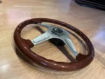 IMPUL MOMO 913 WOODGRAIN STEERING WHEEL RARE NISMO NARDI R32 R33 S13 S14 JDM GTR - Image 4