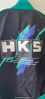 HKS Racing 90s Overalls Jumpsuit L Vintage Wheel FOR Nismo Greddy Jacket SWEATER - Image 5