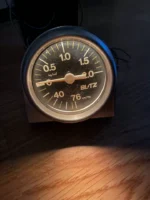 Blitz Boost Gauge 80mm Rare For HKS DEFI GREDDY JDM SKYLINE SUPRA RX7 RB26 2JZ - Image 5
