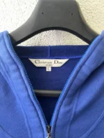 Dior Sports Hoodie Christian 90s Vintage Zip Sweater - Image 3