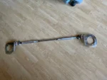 NISMO OLD LOGO STRUT TOWER BAR BRACE R31 SKYLINE GTS RARE HKS CUSCO JDM WHEEL - Image 9