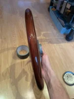 IMPUL MOMO 913 WOODGRAIN STEERING WHEEL RARE NISMO NARDI R32 R33 S13 S14 JDM GTR - Image 2