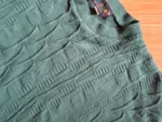 COOGI WOOL T-Shirt Sweater XL 90s Sinners Rare Green - Image 4