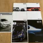 Subaru Legacy Impreza WRX STI JDM Brochure Set Rare BH GVF BL BP BM BR Wagon