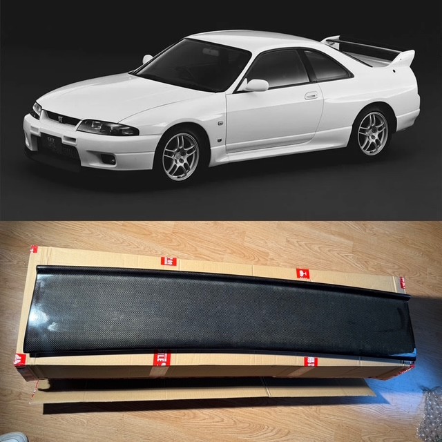 Nissan Skyline OEM carbon N1 Wing Spoiler Blade BCNR33 R33 Nismo Rare